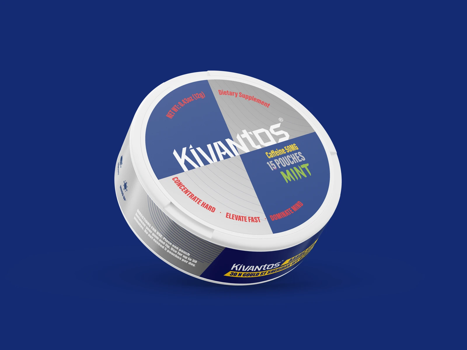KIVANTOS Mint product angle 3
